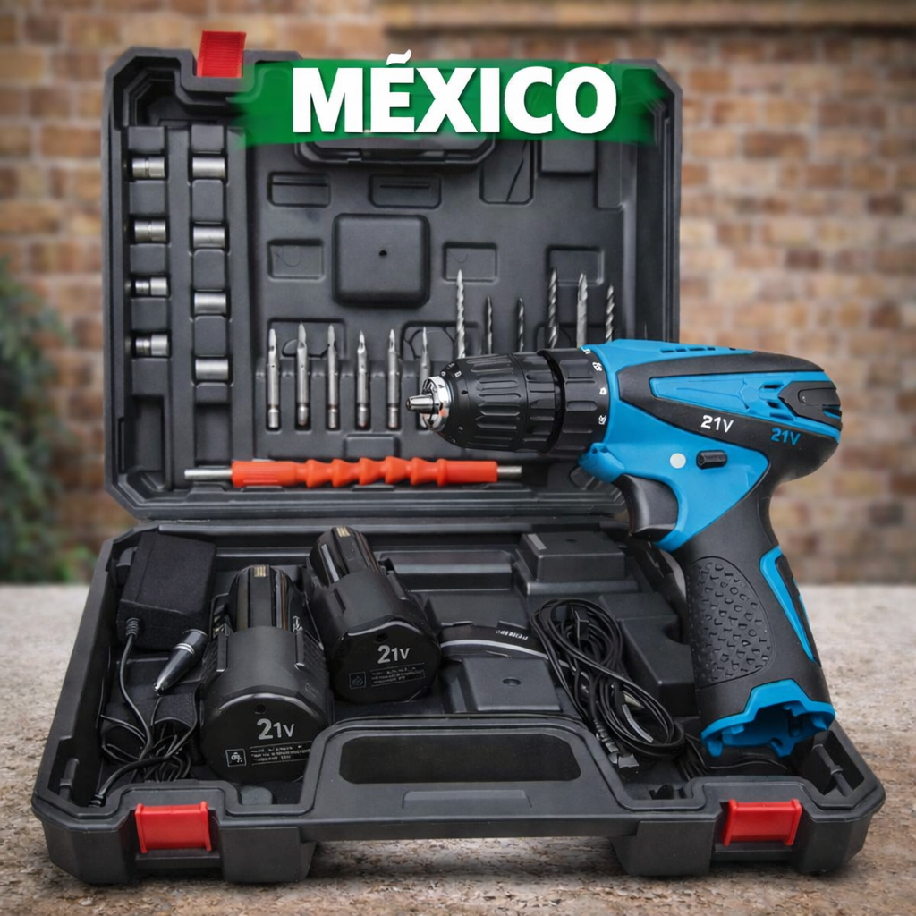 Taladro Desarmador Electrico Inalambrico